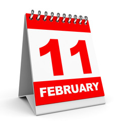 Calendar. 11 February.