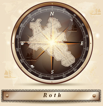 Karte von Roth