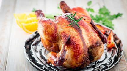 whole roasted chicken