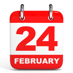 Calendar. 24 February.