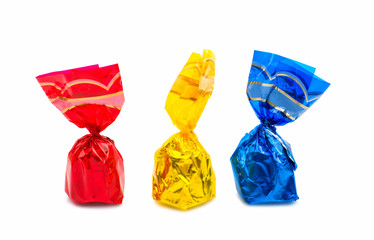 Wrapped candy or sweet