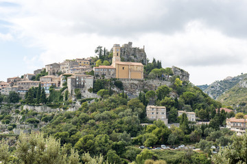Fototapeta na wymiar Ancient Village of Eze in Provence