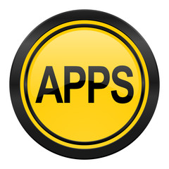apps icon, yellow logo,