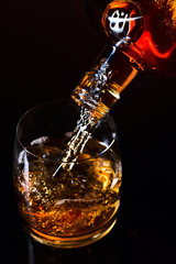 whiskey and ice