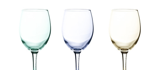 crystal wine glasses