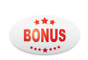 Label - Bonus. Vector