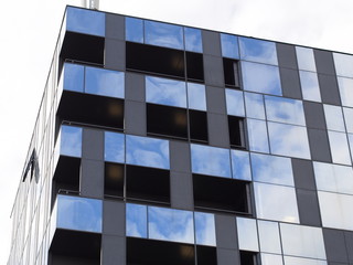 Bürogebäude im Glasdesign