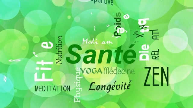 Composition sur la sant&eacute; et le bien-&ecirc;tre