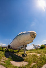 Old russian aircraft