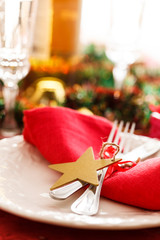 Christmas Table Setting