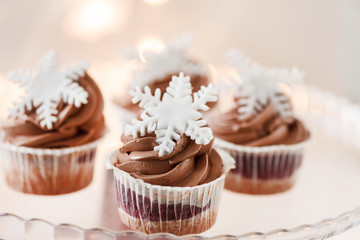 Christmas cupcakes