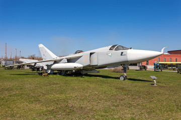 Fototapeta na wymiar The Sukhoi Su-24 