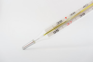 thermometer and flu