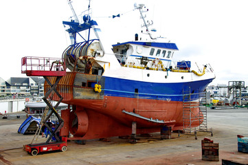 Naklejka premium la turballe-chantier nautique