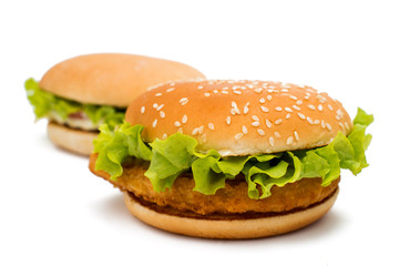 Big hamburger