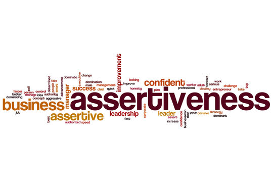 Assertiveness Word Cloud