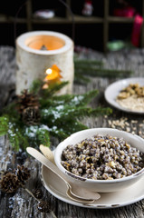 Kutia, traditional Christmas dish