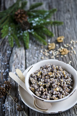 Kutia, traditional Christmas dish