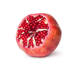 Bright Ripe Delicious Juicy Pomegranate