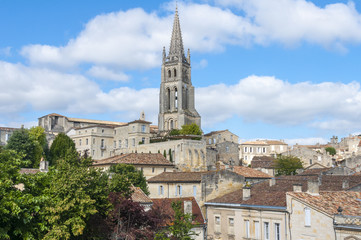 Fototapeta na wymiar Saint-Emilion, a UNESCO World Heritage Site, France