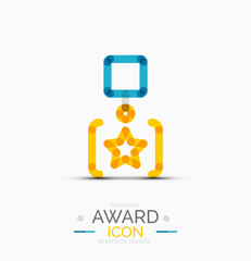 Award icon, logo