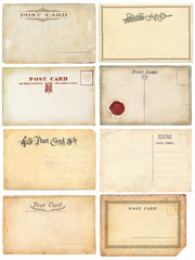 Vintage postcards set