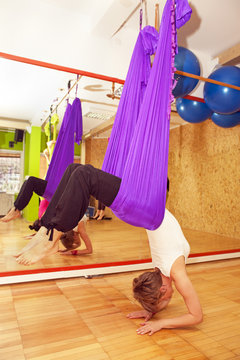 Aerial yoga