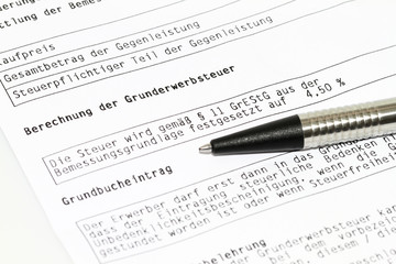 Grunderwerbsteuer
