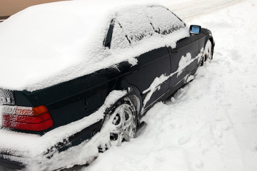 Autos im Winter