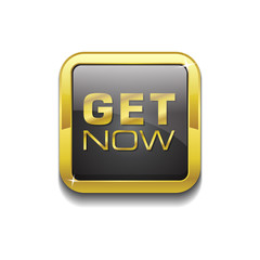 Get Now Gold Vector Icon Button