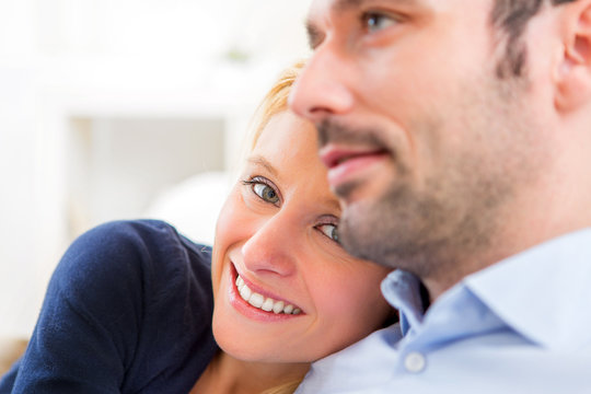 Portrait Of A Young Attractive 30s Couple