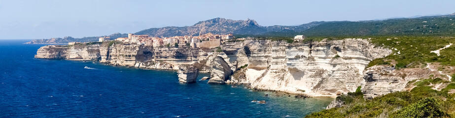 White cliffs of Bonifacio