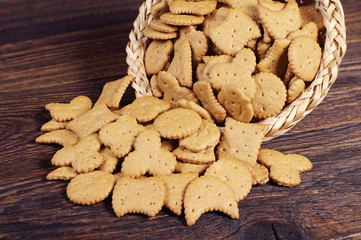 Small decorative cookies
