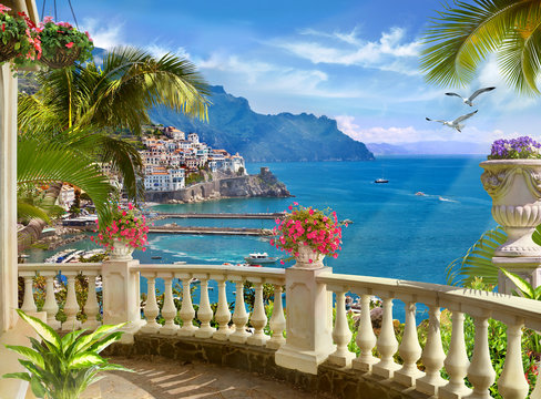 Mediterranean landscape 