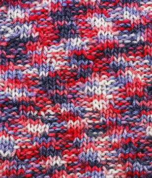 texture knitted woolen fabric