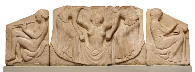 bas-relief from the museum of Budapest