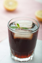 Coke and mint