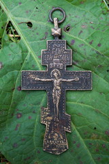 krzyż prawosławny Jezus Chrystus