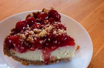 Cherry cheesecake