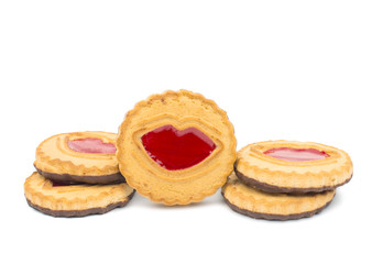 biscuit with jelly filling