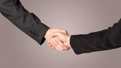Business handshake