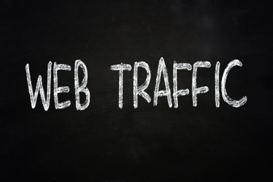 Web Traffic Internet Concept