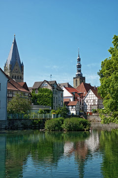 Stadtansicht von Soest, NRW, Deutschland