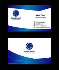 Business card template