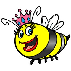 Queen Bee Cartoon