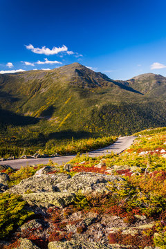 The Mount Washington Auto Road, Near Gorham, New Hampshire.