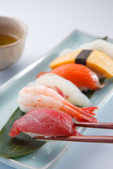 お寿司の盛り合せ