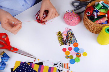 Fashion design, close-up