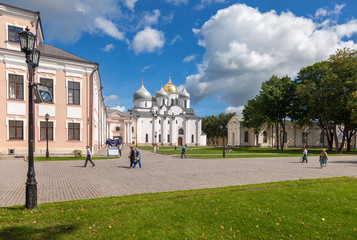 Saint Sophia Cathedral at Novgorod kremlin, Russia