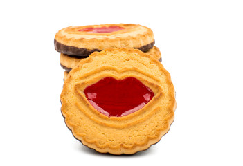 biscuit with jelly filling